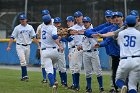 Baseball vs RWU  Wheaton College Baseball vs Roger Williams University. - Photo By: KEITH NORDSTROM : Wheaton, Baseball
